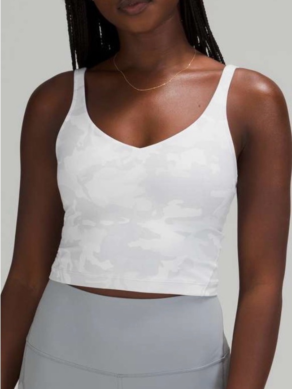 lululemon athletica White Camo align Tank